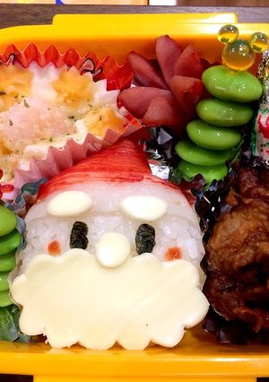 クリスマス♪サンタさん弁当-レシピのメイン写真