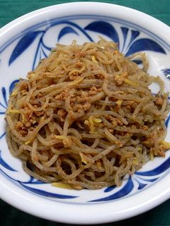 糸こんにゃくと鶏そぼろの甘辛煮-レシピのメイン写真