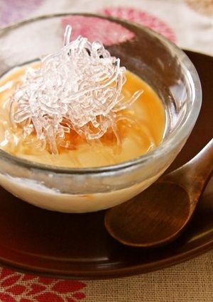 プチプチの甘酒プリン（低アレルゲン）-レシピのメイン写真