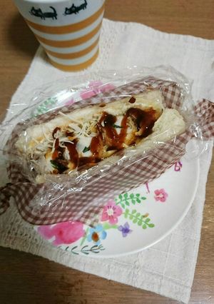 余り物で☆大葉チキンカツサンド-レシピのメイン写真