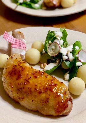 ローストチキン ハニーマスタードマヨ-レシピのメイン写真