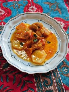 あたた生だしでトマト入りタッカルビ-レシピのメイン写真