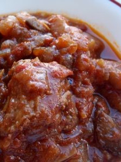 角切り牛肉のトマトと赤ワイン煮込み-レシピのメイン写真