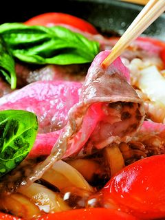 大和牛のトマトすき焼き-レシピのメイン写真