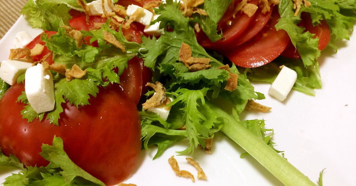 簡単！時短でおしゃれ！トマトサラダ by 旅好きよしふみ