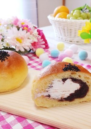 マスカルポーネあんパン-レシピのメイン写真
