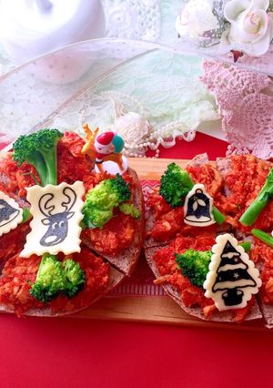 ライ麦カンパーニュ オープンサンド-レシピのメイン写真