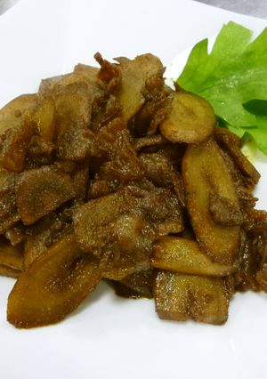 豚肉とごぼうのカレー炒め【JA福岡市】-レシピのメイン写真