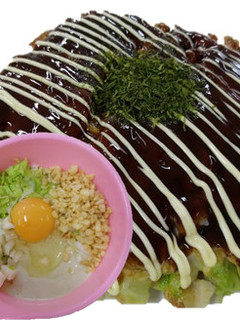 鍋の残りで簡単!白菜と蓮根のお好み焼き-レシピのメイン写真