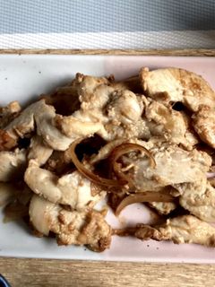 鶏むね肉の生姜焼き-レシピのメイン写真