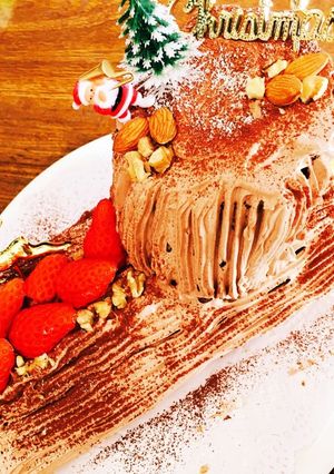 クリスマスに✩ブッシュ・ド・ノエル✩-レシピのメイン写真