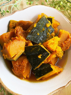 簡単!かぼちゃの煮物!ほんだし活用術-レシピのメイン写真