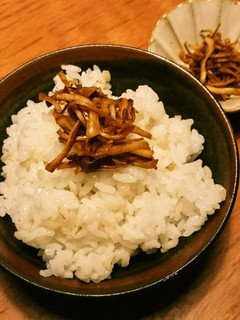 ご飯に合う!椎茸のじくのきんぴら-レシピのメイン写真