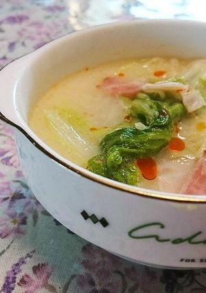 白菜とベーコンの担々風煮☆-レシピのメイン写真