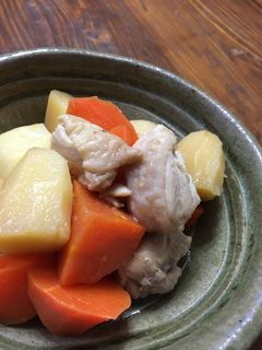 炊飯器で簡単!鶏肉で肉じゃが♪♪-レシピのメイン写真