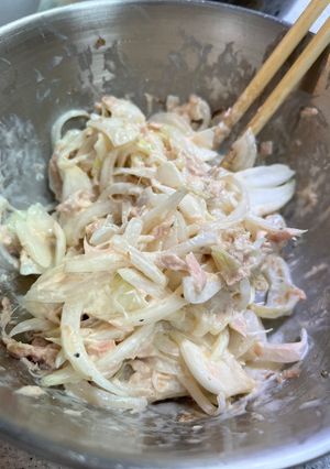 新玉ねぎのツナサラダ-レシピのメイン写真