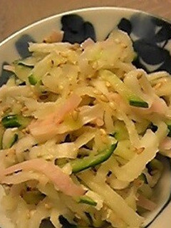 箸休めに☆切り干し大根のごま酢あえ-レシピのメイン写真