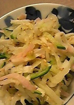 箸休めに☆切り干し大根のごま酢あえ-レシピのメイン写真