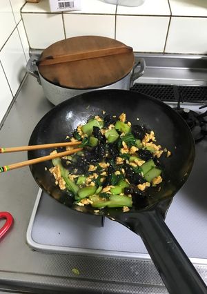 青梗菜と卵のオイスター炒め-レシピのメイン写真