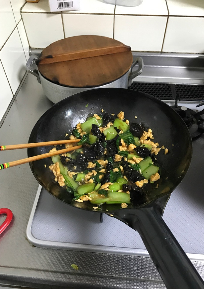 青梗菜と卵のオイスター炒め-レシピのメイン写真