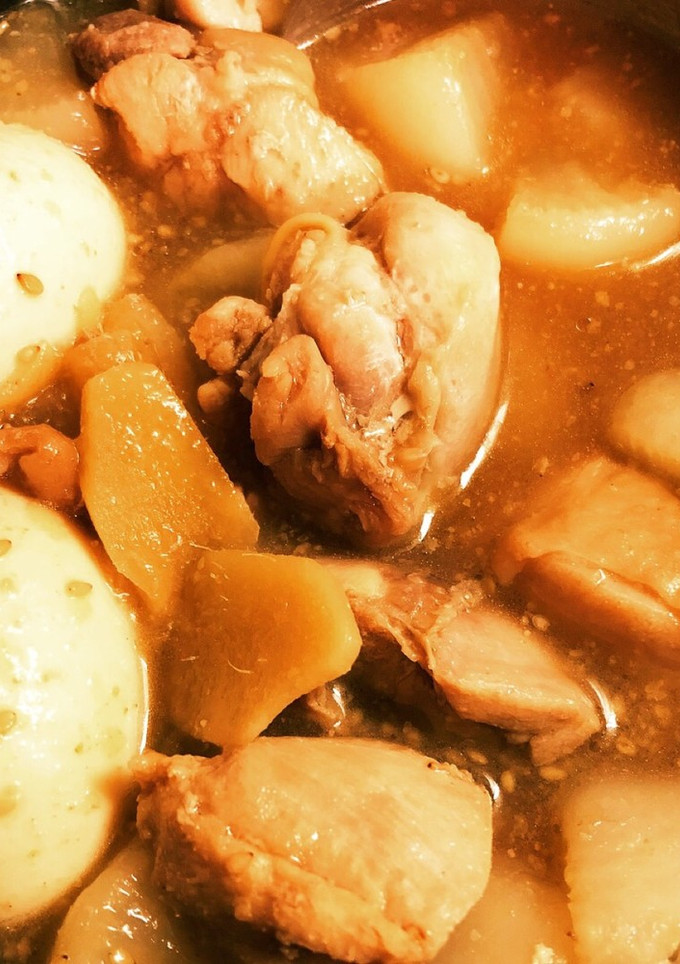 すりごまたーっぷり！鶏肉と大根の煮物-レシピのメイン写真