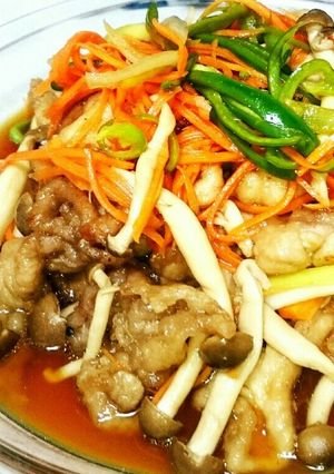 豚肉小間切れで☆中華風南蛮漬け♥簡単☆-レシピのメイン写真