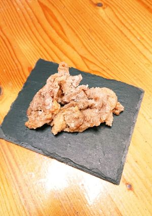 薄切り豚肉の簡単唐揚げ♪お酒のあてにも♡-レシピのメイン写真