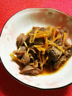 砂肝の生姜煮-レシピのメイン写真
