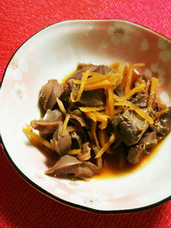 砂肝の生姜煮-レシピのメイン写真