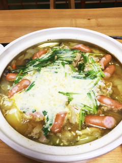 和風チーズカレー鍋-レシピのメイン写真