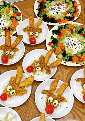 幼児から大人までトナカイのドライカレー-レシピのメイン写真