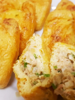 レンジで☆ツナマヨ油揚げ包み-レシピのメイン写真