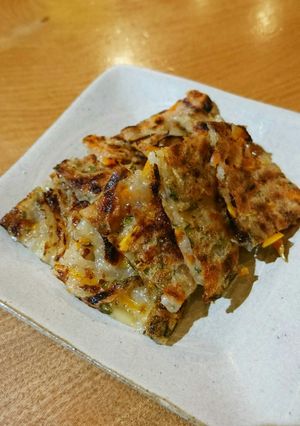 玉ねぎとにんじんのちぢみ-レシピのメイン写真