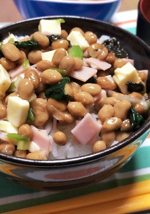 朝食に☆簡単♫栄養満点五色納豆-レシピのメイン写真