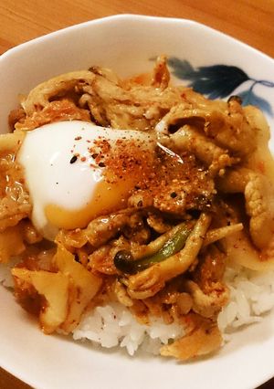 豚バラがっつりキムチ丼☆-レシピのメイン写真