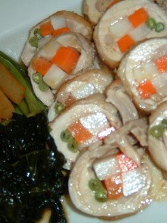 鶏肉の野菜巻き巻き煮-レシピのメイン写真