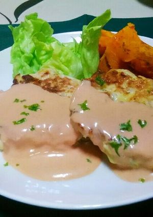 キャベツたっぷり！ハンバーグ風☆-レシピのメイン写真