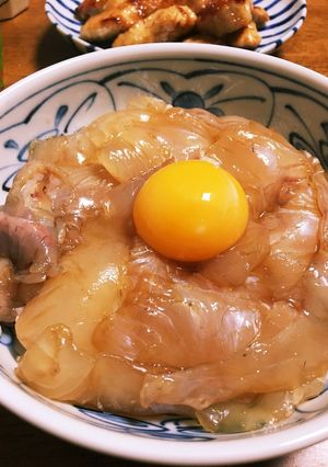 ヒラメの漬け丼-レシピのメイン写真