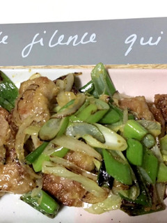 豚ロースのバーニャカウダソース炒め-レシピのメイン写真