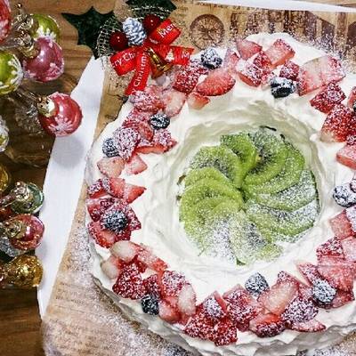 カップケーキdeクリスマス♡リースケーキ by Crispy♡ 【クックパッド 