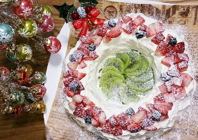 カップケーキdeクリスマス♡リースケーキ by Crispy♡ 【クックパッド 