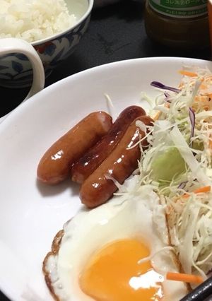 彼女と作る朝食-レシピのメイン写真