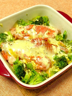 レンジで簡単!銀鮭のチーズ焼き-レシピのメイン写真