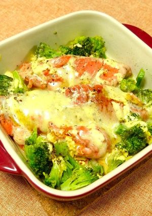 レンジで簡単！銀鮭のチーズ焼き-レシピのメイン写真