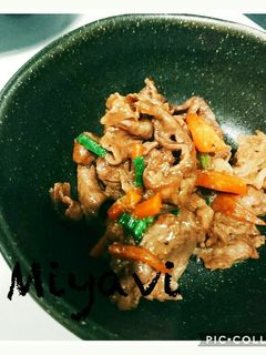 焼肉のタレで簡単プルコギ風♡お弁当に-レシピのメイン写真
