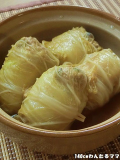 簡単★豆腐入り和風ロール白菜-レシピのメイン写真