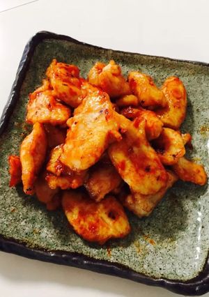 低脂質 ♬ とりササミケチャップソース-レシピのメイン写真
