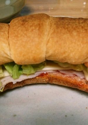 クロワッサンで♪いろっちのサンドイッチ-レシピのメイン写真