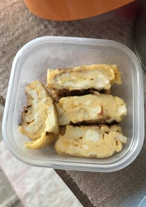 はんぺん入り簡単玉子焼き-レシピのメイン写真