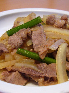 ラム肉と大根の炒め物♪-レシピのメイン写真